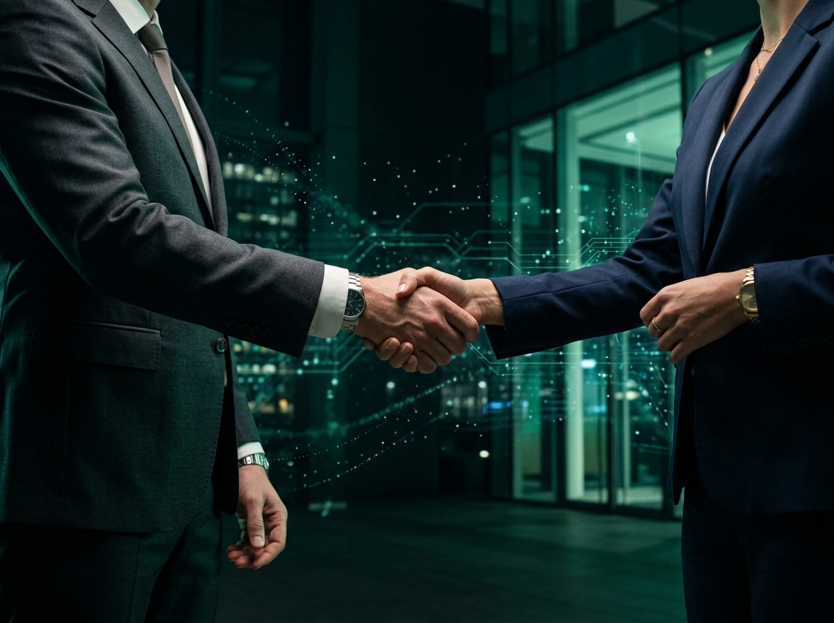 Stretta di mano e partnership strategica AIDOCS